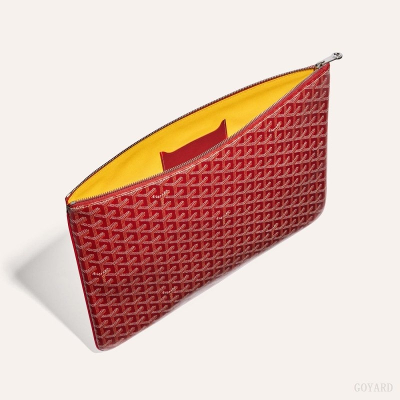 Goyard SENAT GM DOCUMENT CASE Rød | TEYQ0914