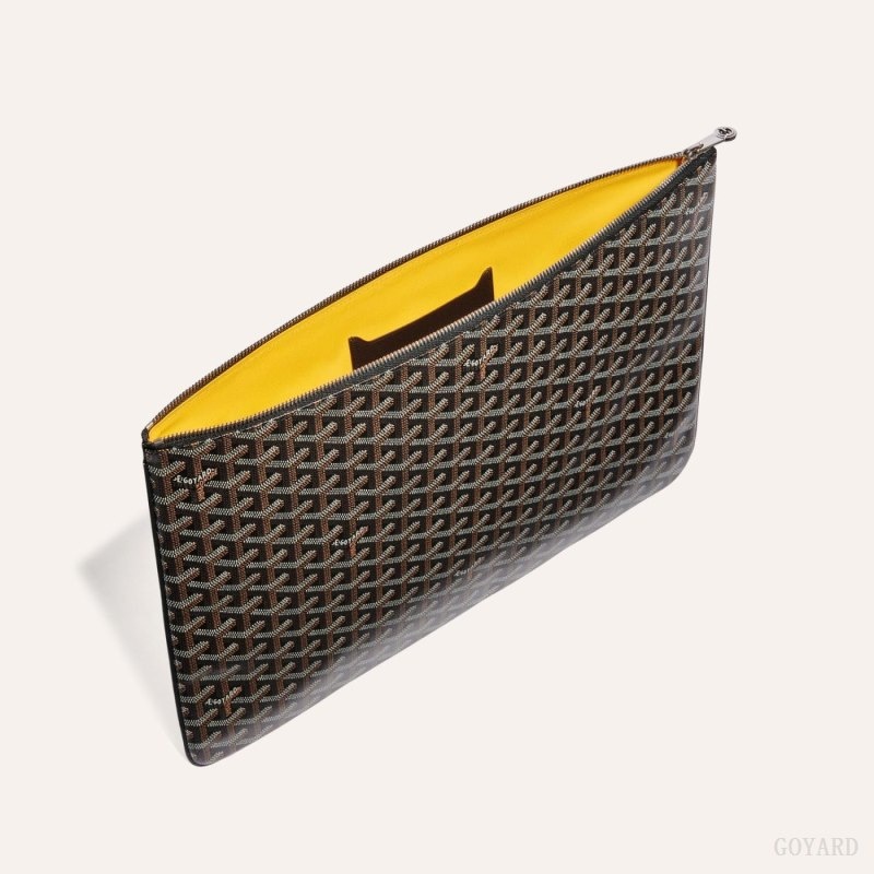 Goyard SENAT GM DOCUMENT CASE Svarte | YPCJ3636