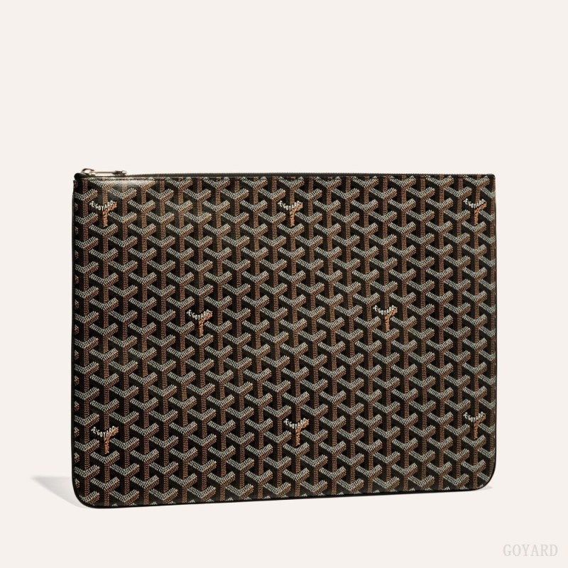 Goyard SENAT GM DOCUMENT CASE Svarte | YPCJ3636