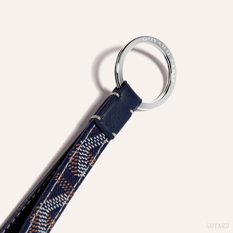 Goyard SESAME KEY RING Marineblå Blå | RRMY3966