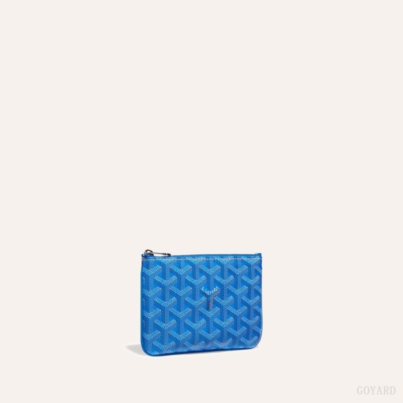 Goyard SÉNAT MINI WALLET Blå | JHJD6548