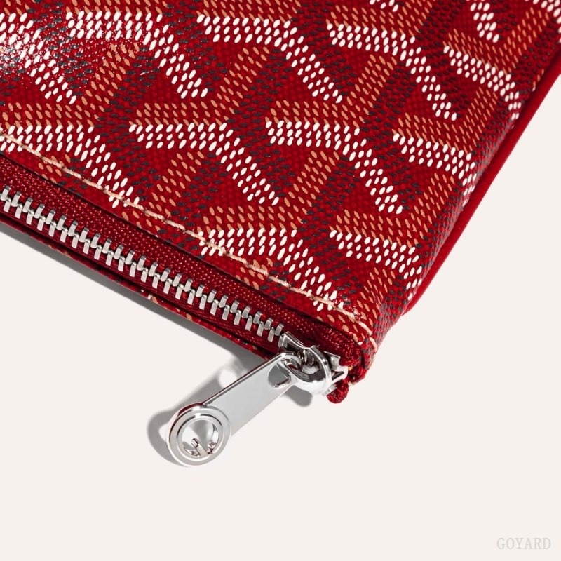 Goyard SÉNAT MINI WALLET Rød | YGGP5933