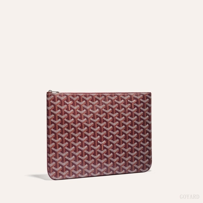 Goyard SÉNAT MM POCKET Burgunder | XWSS8419