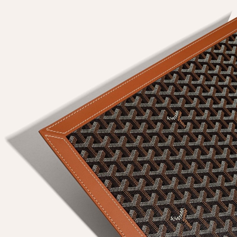 Goyard SOUS-MAIN DESK PAD Svarte Brune | YUZT2300