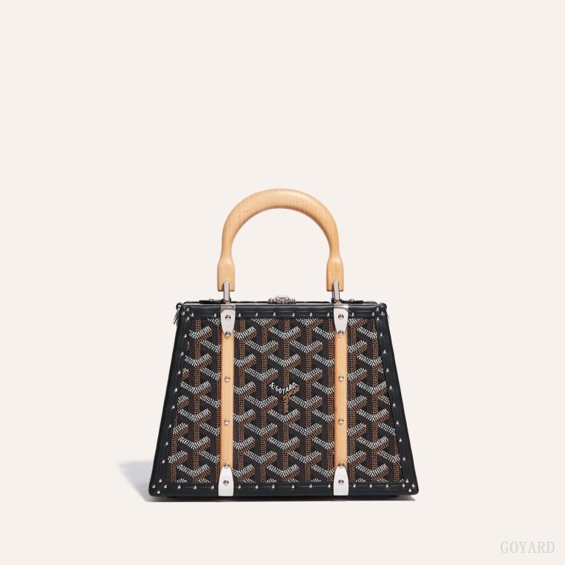 Goyard Saïgon Mini Trunk Bag Svarte | HDGX6321