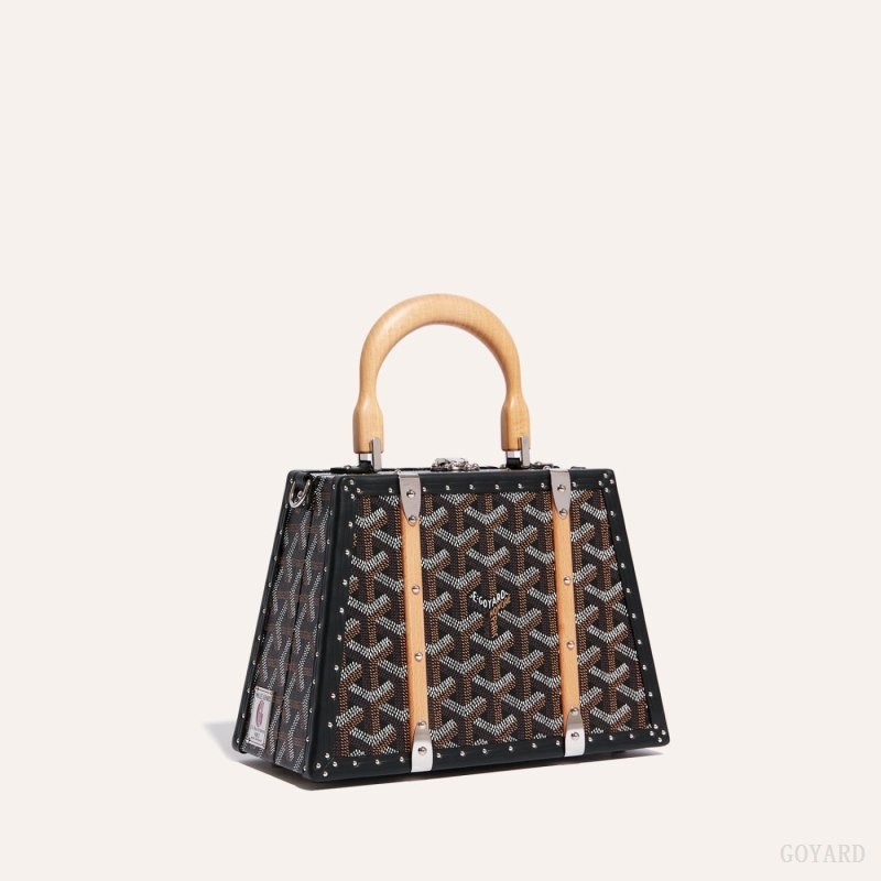 Goyard Saïgon Mini Trunk Bag Svarte | HDGX6321