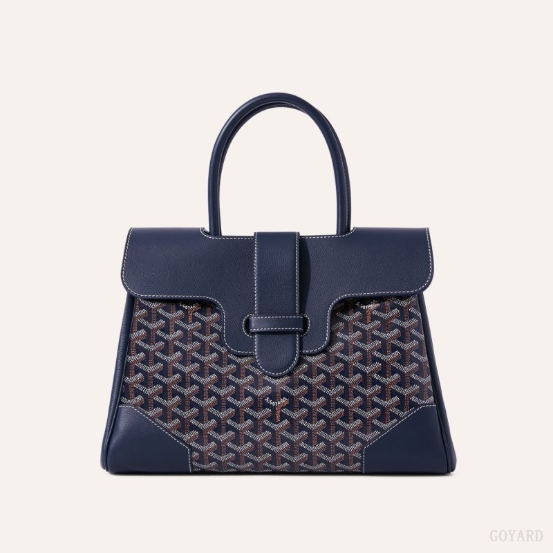 Goyard Saïgon tote bag Marineblå Blå | WUCG7352