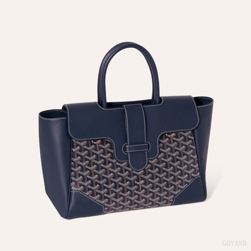 Goyard Saïgon tote bag Marineblå Blå | WUCG7352