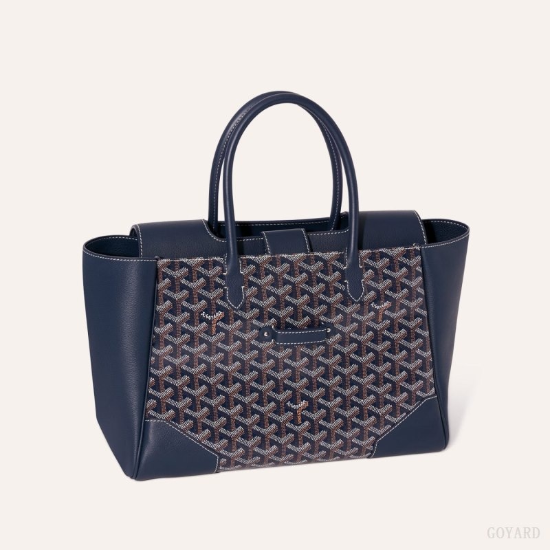 Goyard Saïgon tote bag Marineblå Blå | WUCG7352