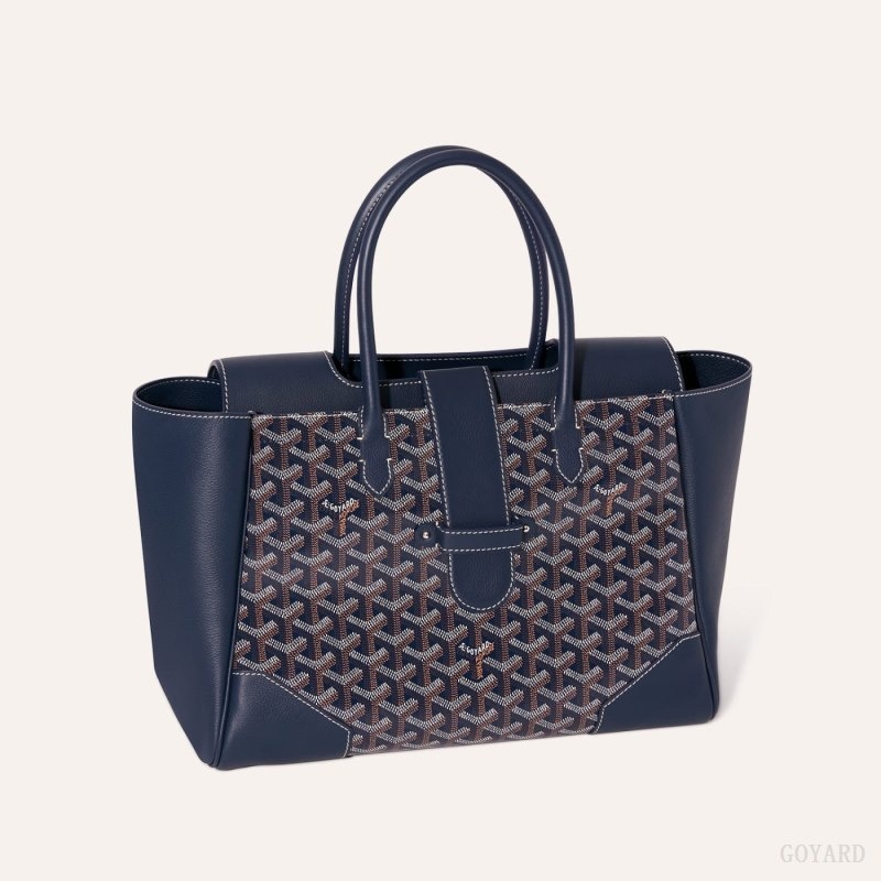 Goyard Saïgon tote bag Marineblå Blå | WUCG7352