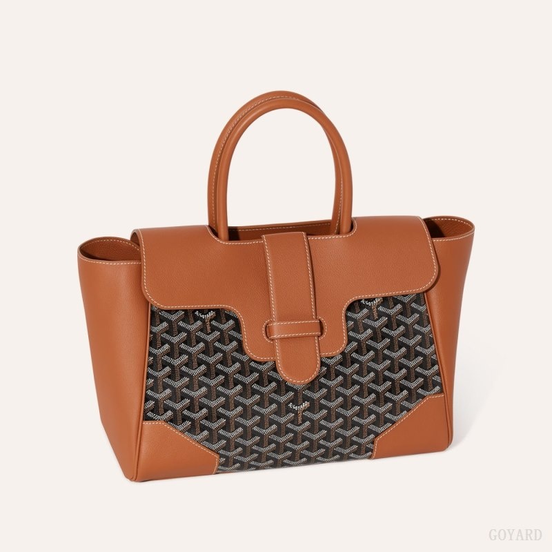 Goyard Saïgon tote bag Svarte Brune | SVII0610