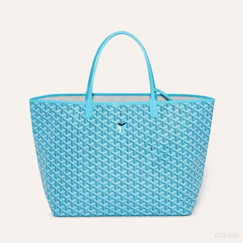 Goyard Saint Louis GM Bag and Balise Beach Towel Turkis | FZQQ1969