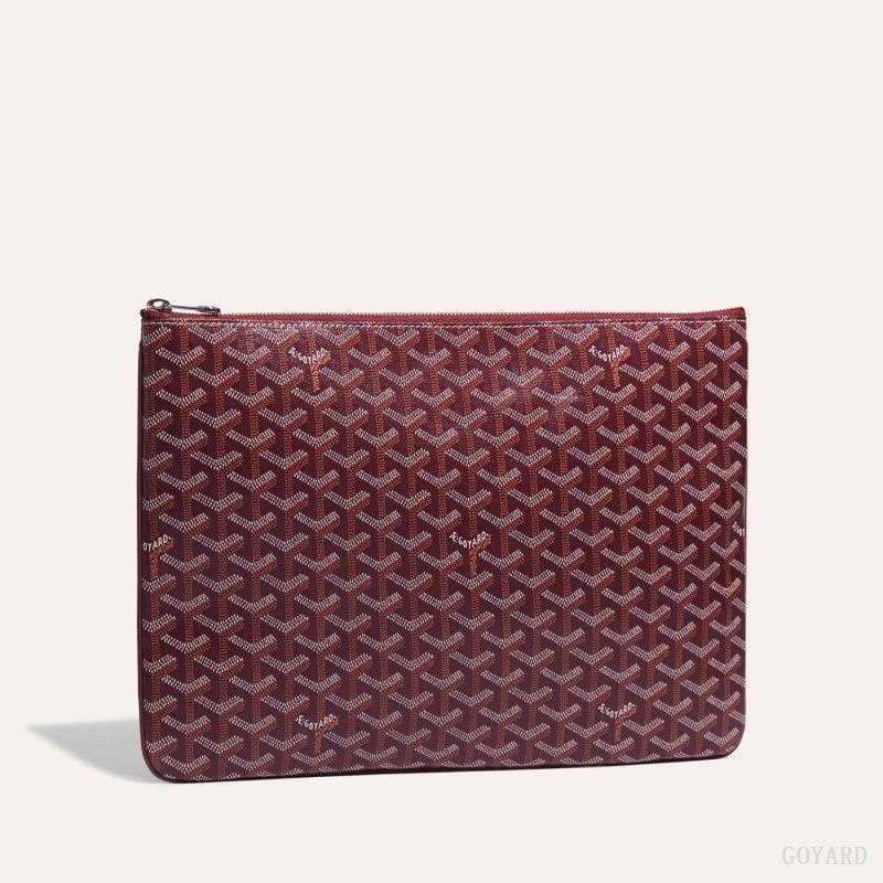 Goyard Sénat MGM Pouch Burgunder | PFWW4754