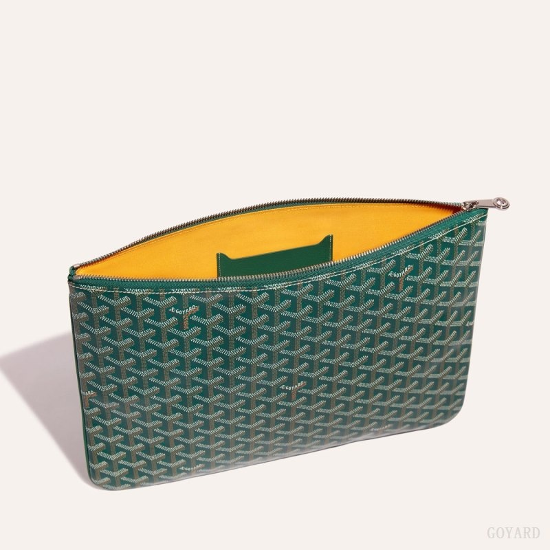 Goyard Sénat MGM Pouch Grønn | BTRS9802