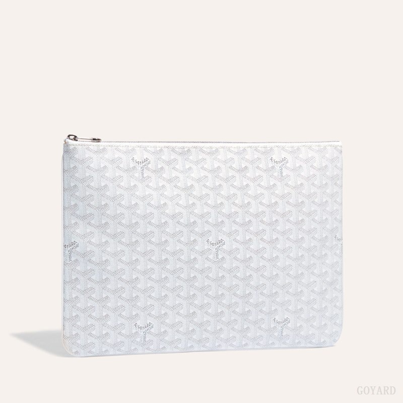 Goyard Sénat MGM Pouch Hvite | BRYX6419