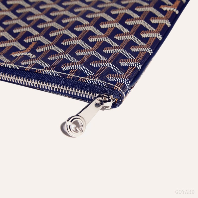 Goyard Sénat MGM Pouch Marineblå Blå | BDPN1253