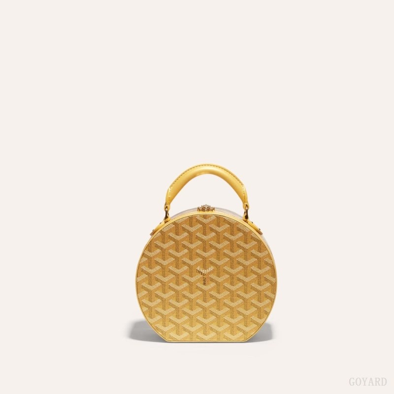 Goyard THE ALTO HATBOX TRUNK BAG Gull | OXAI9510