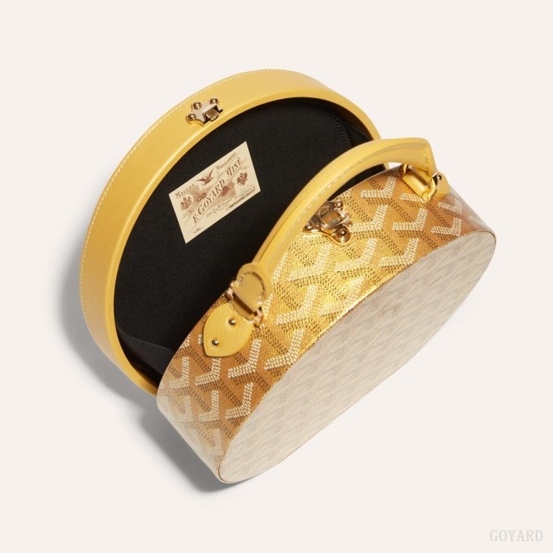 Goyard THE ALTO HATBOX TRUNK BAG Gull | OXAI9510