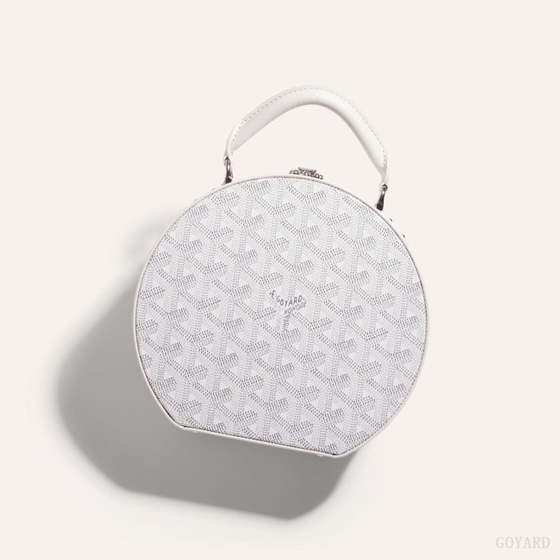 Goyard THE ALTO HATBOX TRUNK BAG Hvite | YSXE1125