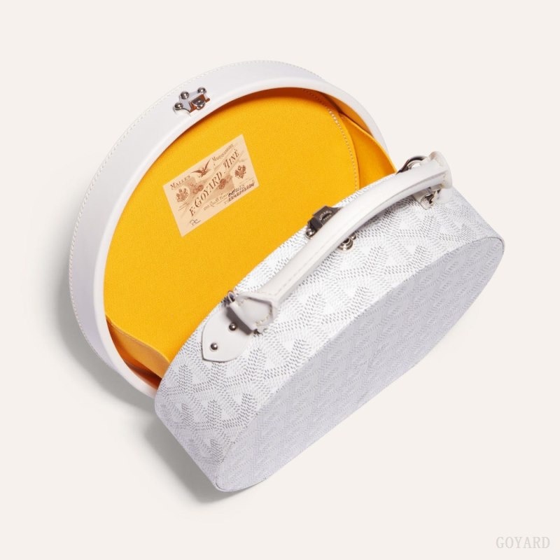 Goyard THE ALTO HATBOX TRUNK BAG Hvite | YSXE1125