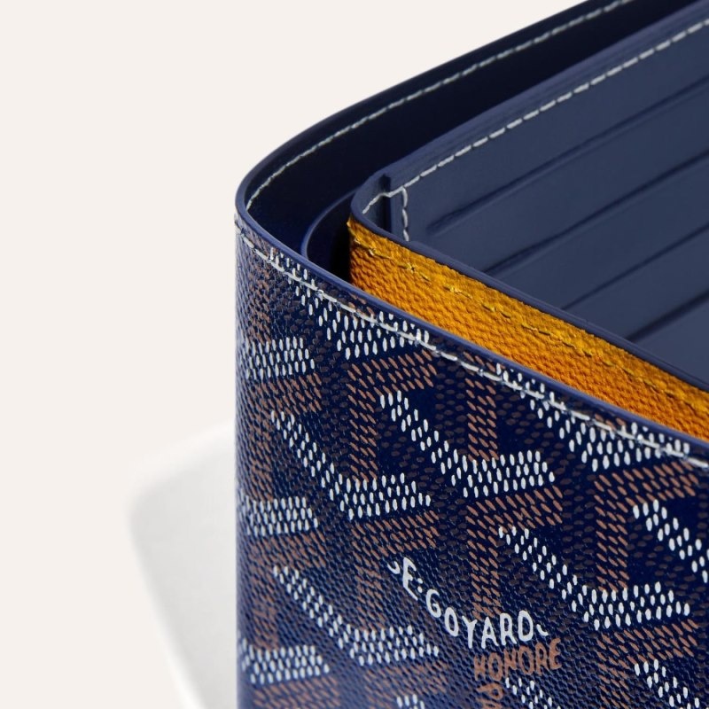 Goyard VICTOIRE WALLET Marineblå Blå | KJOM0549