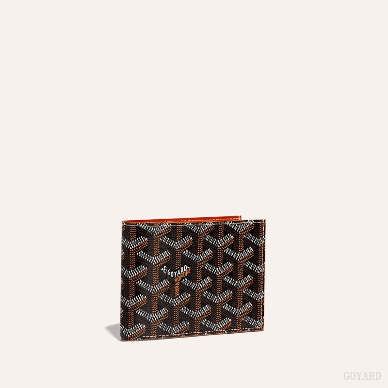 Goyard VICTOIRE WALLET Svarte Brune | KXCB1601