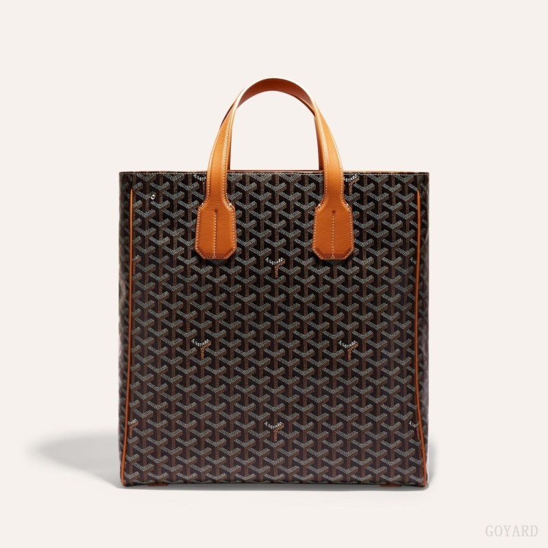 Goyard VOLTAIRE BAG Svarte Brune | TQEX0240