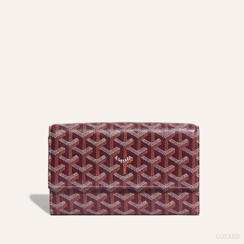 Goyard Varenne Continental Wallet Burgunder | MHAP8590