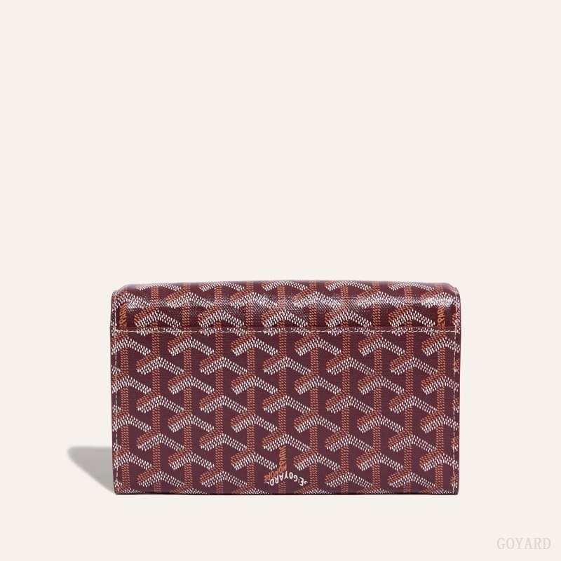 Goyard Varenne Continental Wallet Burgunder | MHAP8590