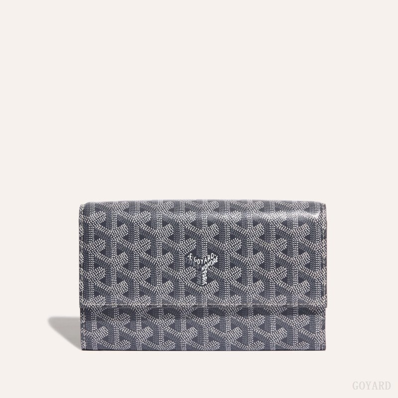 Goyard Varenne Continental Wallet Grå | OXDJ2426