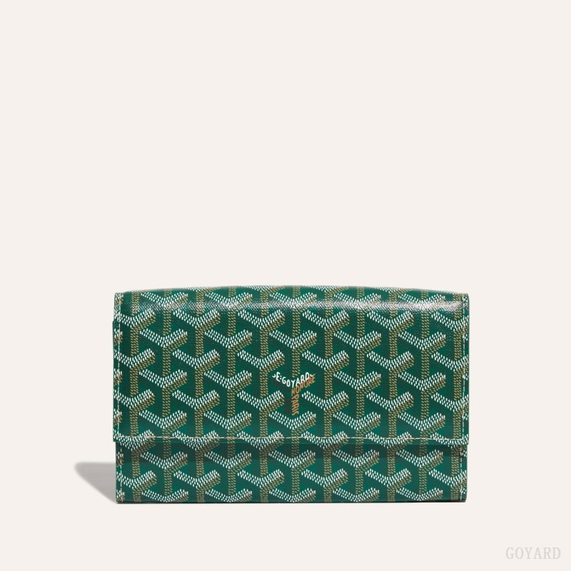 Goyard Varenne Continental Wallet Grønn | QCEU1996