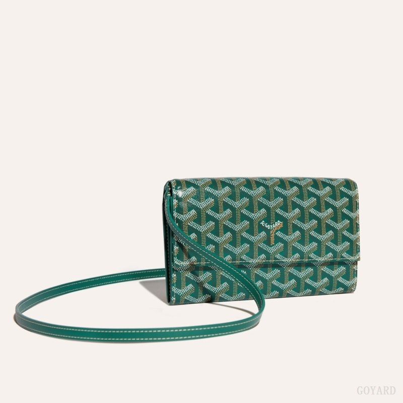 Goyard Varenne Continental Wallet Grønn | QCEU1996