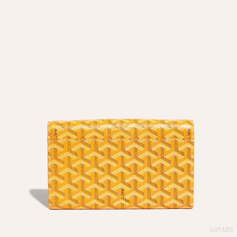 Goyard Varenne Continental Wallet Gul | MKOJ0388