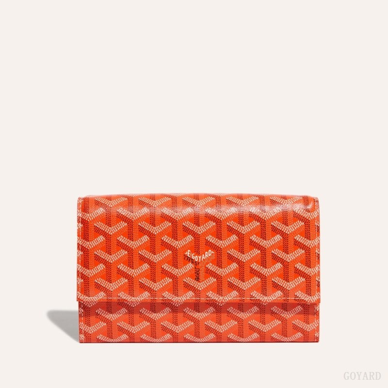 Goyard Varenne Continental Wallet Oransje | YFZK0151