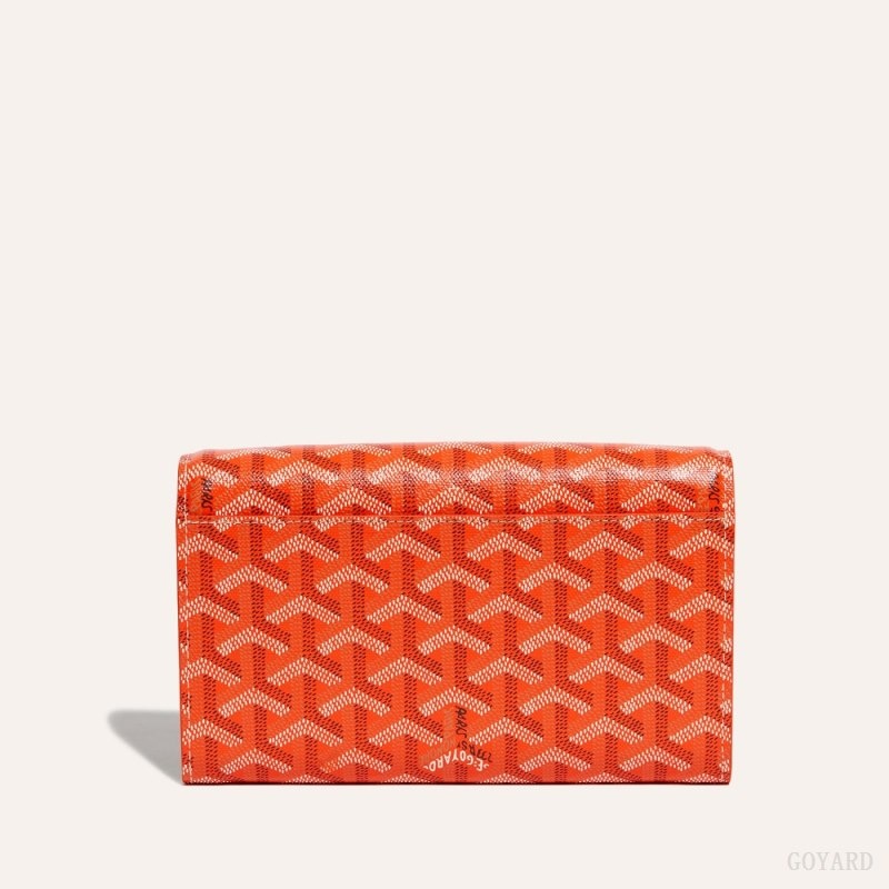 Goyard Varenne Continental Wallet Oransje | YFZK0151