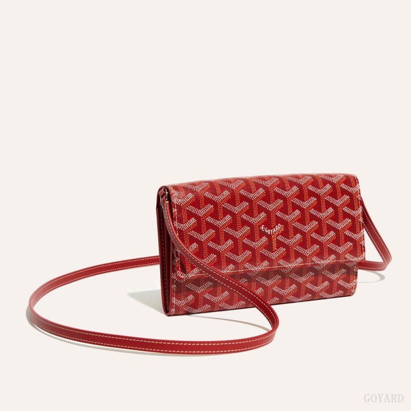 Goyard Varenne Continental Wallet Rød | ERRY9656