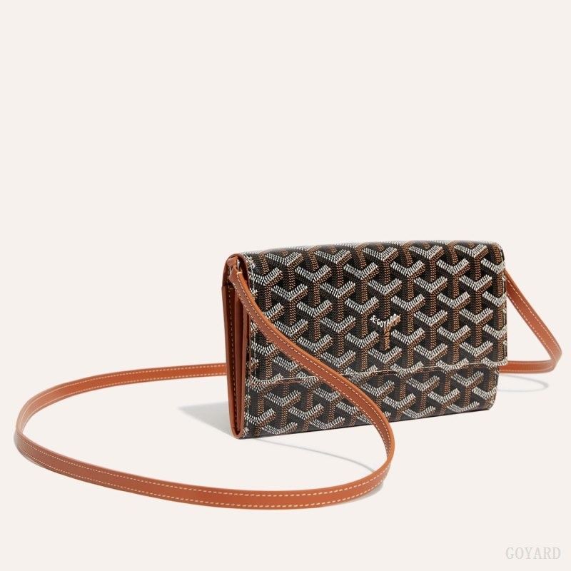 Goyard Varenne Continental Wallet Svarte Brune | EVZQ8698