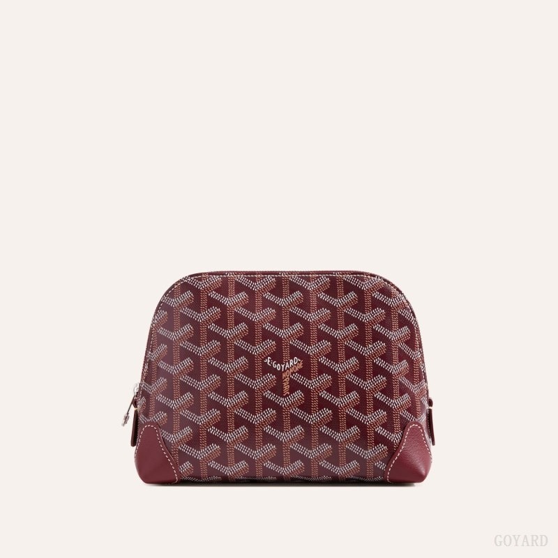 Goyard Vendôme Cosmetic Pouch Burgunder | GJAZ7271