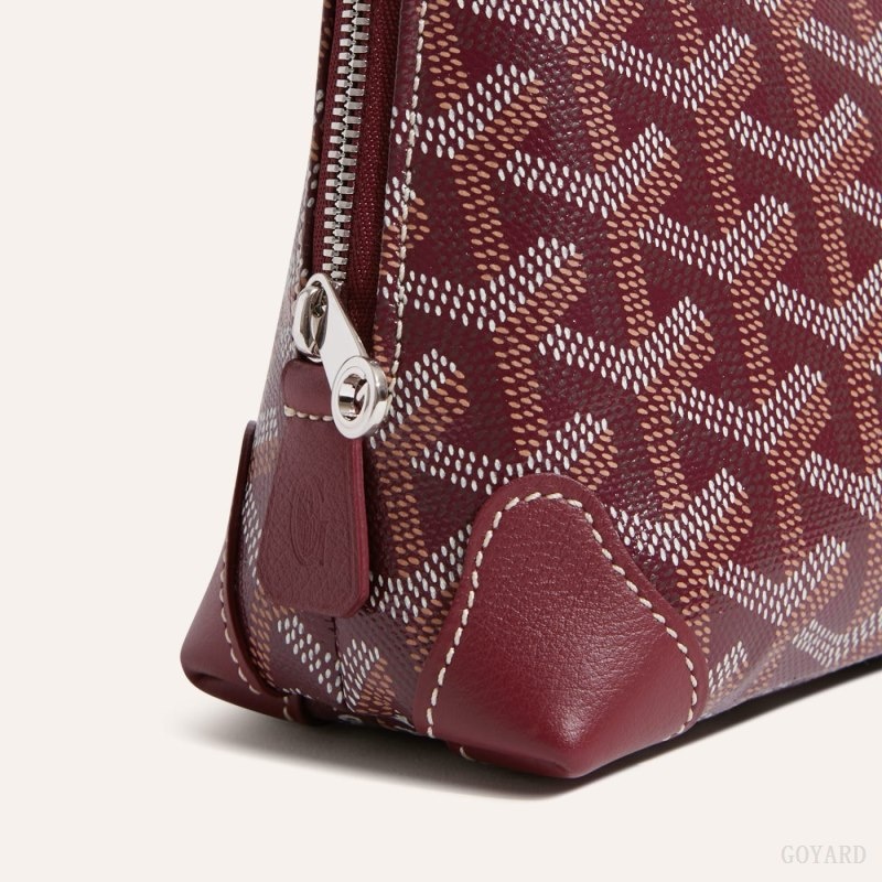 Goyard Vendôme Cosmetic Pouch Burgunder | GJAZ7271