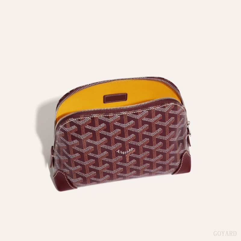 Goyard Vendôme Cosmetic Pouch Burgunder | GJAZ7271