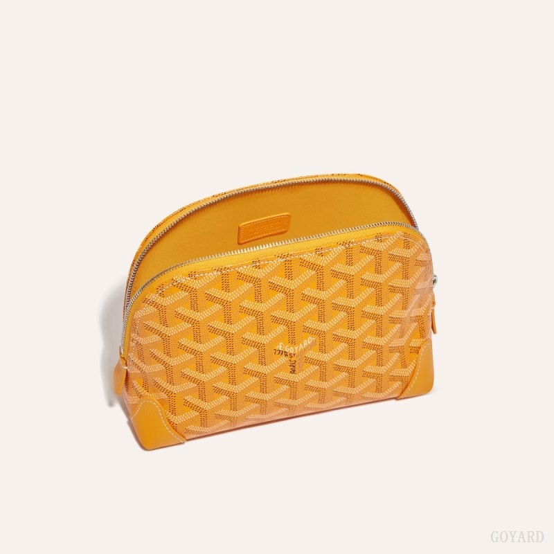 Goyard Vendôme Cosmetic Pouch Gul | LFYV7286