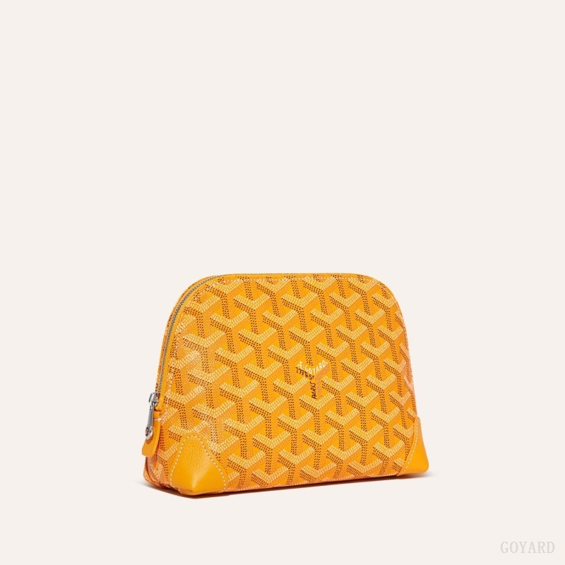 Goyard Vendôme Cosmetic Pouch Gul | LFYV7286