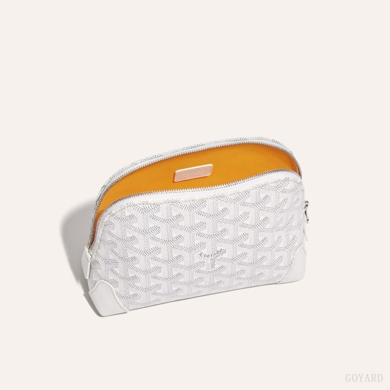 Goyard Vendôme Cosmetic Pouch Hvite | IHLQ5316