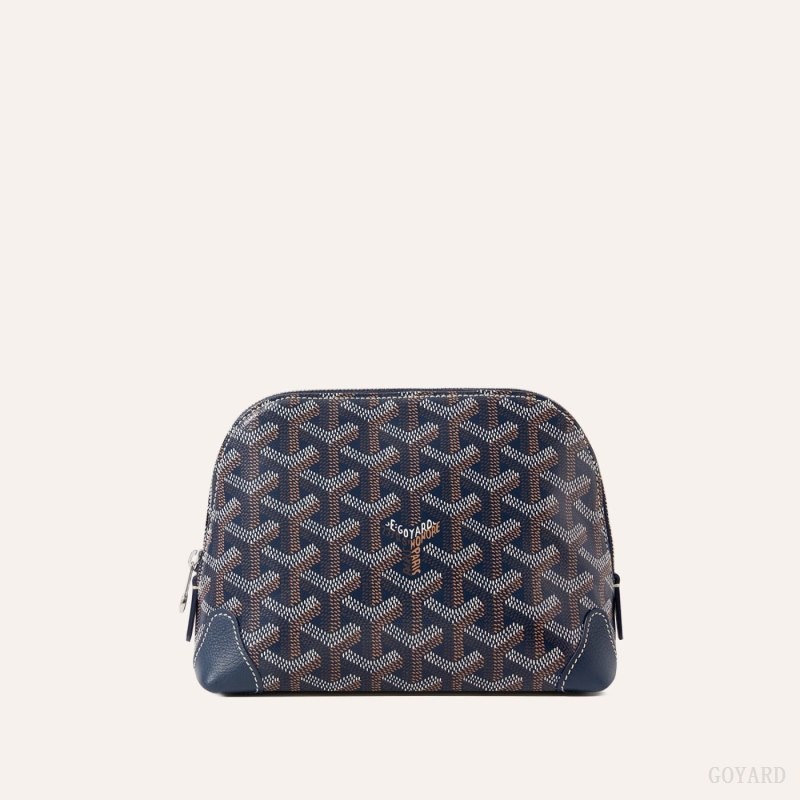 Goyard Vendôme Cosmetic Pouch Marineblå Blå | CKRI1618