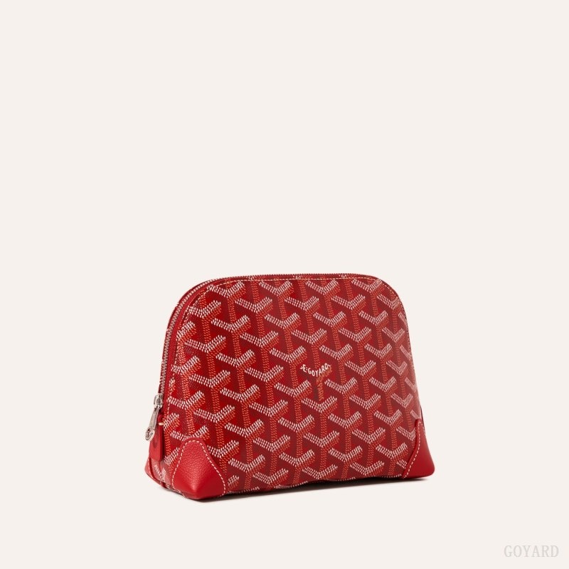 Goyard Vendôme Cosmetic Pouch Rød | CWBL6404