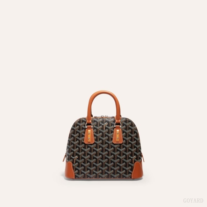 Goyard Vendôme Mini Bag Svarte Brune | ZZDH2136