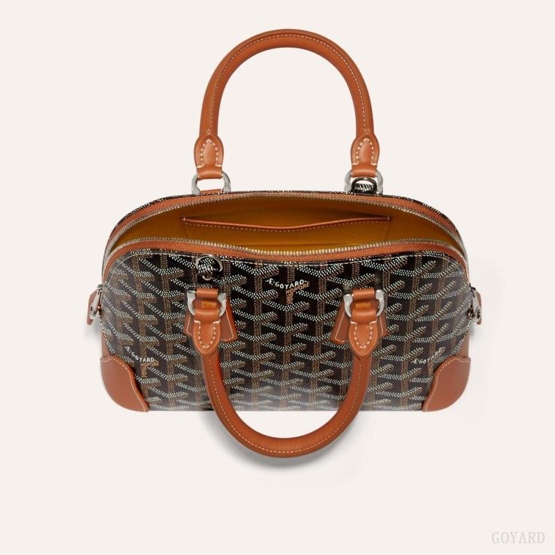 Goyard Vendôme Mini Bag Svarte Brune | ZZDH2136