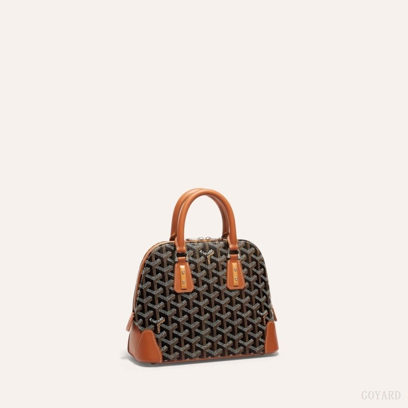 Goyard Vendôme Mini Bag Svarte Brune | ZZDH2136