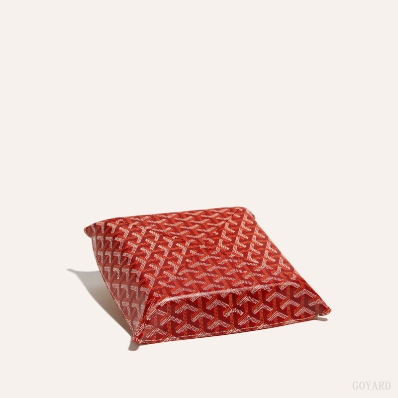 Goyard Vide Poche Fourre-Tout Rød | VBMT7857