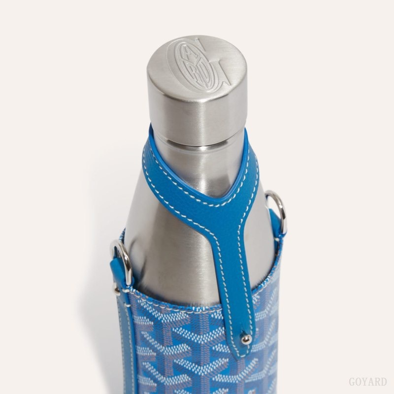 Goyard Yonne MM Case & Flask Blå | TOZU6641